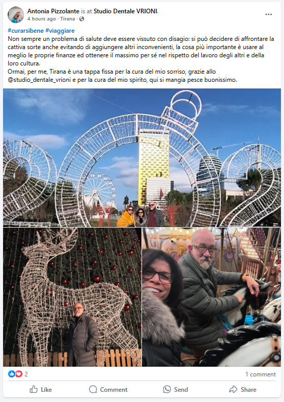 review 1 Albania Dental & Aesthetics - Turismo Dentale in Albania - Albania Dental Tourism