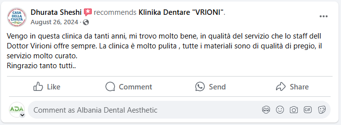 review 4 Albania Dental & Aesthetics - Turismo Dentale in Albania - Albania Dental Tourism